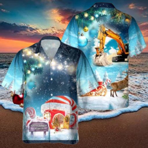 Heavy Equipment Operator 3D Printed Hawaiian Shirt Gift Ideas For Summer