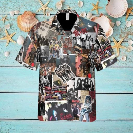 Heavy Metal Rock Bands Hawaiian Shirt