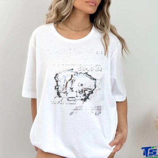 Heavy equipment operator using a high school diploma your college degree shirt