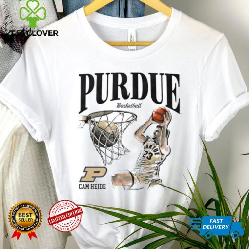 Heide Hook Purdue basketball cartoon shirt