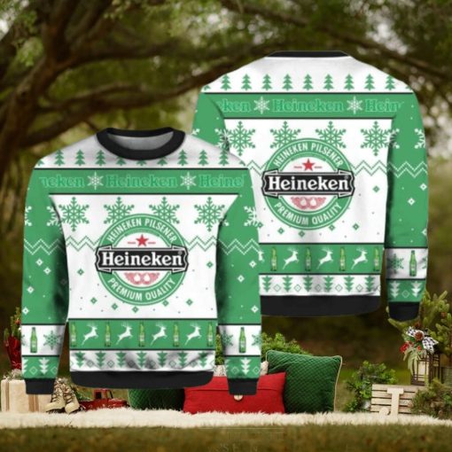 Heineken Beer Christmas Ugly Sweater