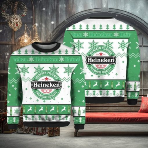 Heineken Beer Christmas Ugly Sweater