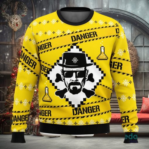 Heisenberg Breaking Bad Christmas Ugly Christmas Sweater Unisex 3D Christmas Sweater Gift