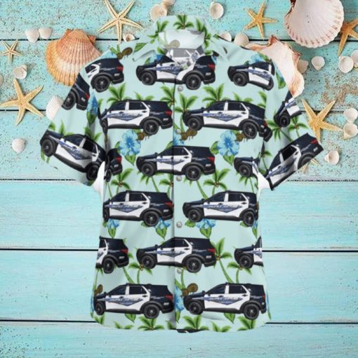 Helena Montana Police Department Hawaiian Shirt