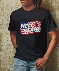 Heli yeah USA flag shirt