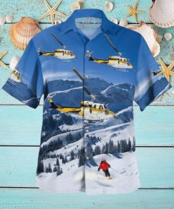 Heliski Hawaiian Shirt Stylish For Summer