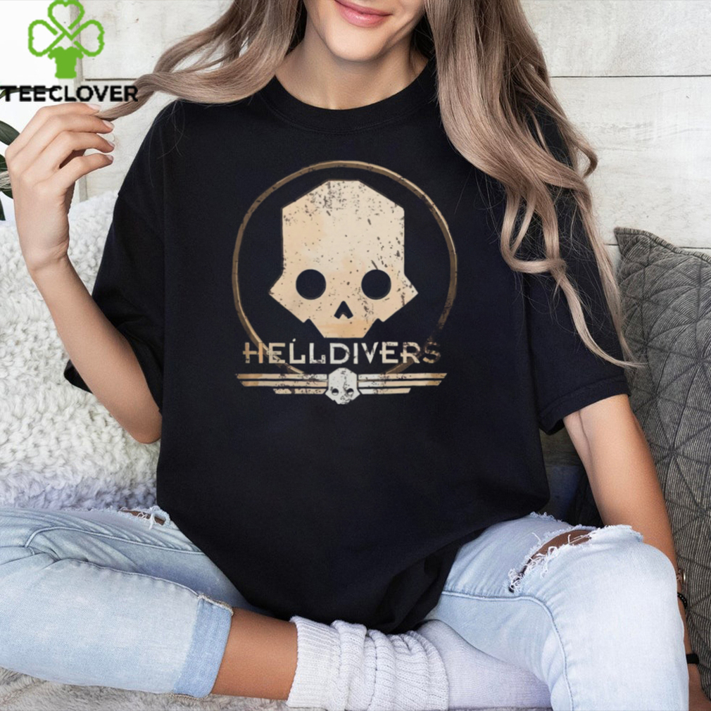 Helldivers 2 Merch Retro Logo Shirt Helldivers 2 Merch Retro Logo Shirt