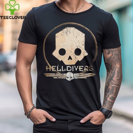 Helldivers 2 Merch Retro Logo Shirt