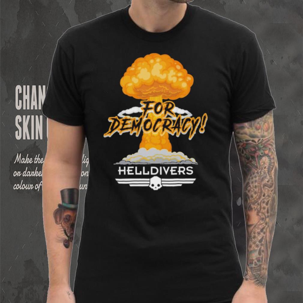 Helldivers for Democracy Bomb shirt Helldivers for Democracy Bomb shirt