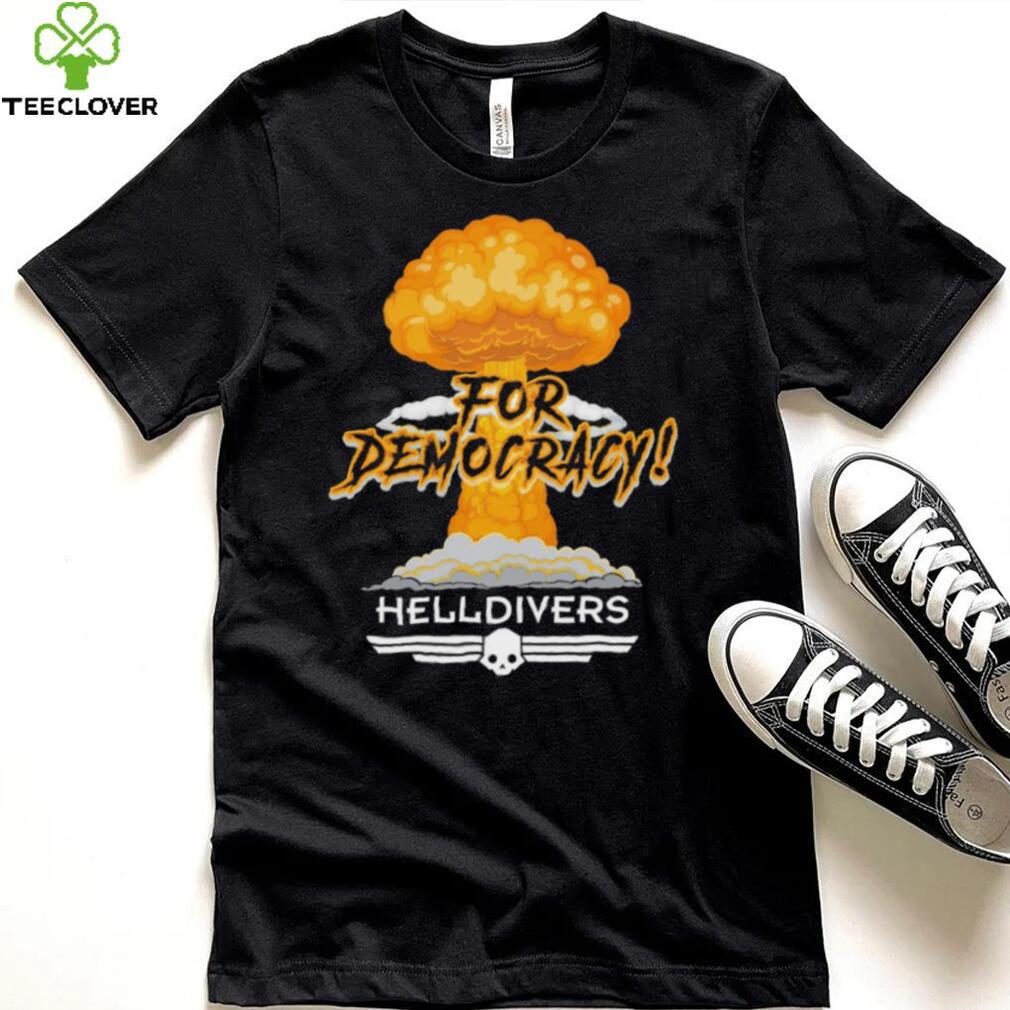 Helldivers for Democracy Bomb shirt Helldivers for Democracy Bomb shirt