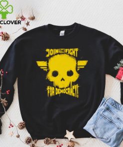 Helldivers join the fight for Democracy shirt