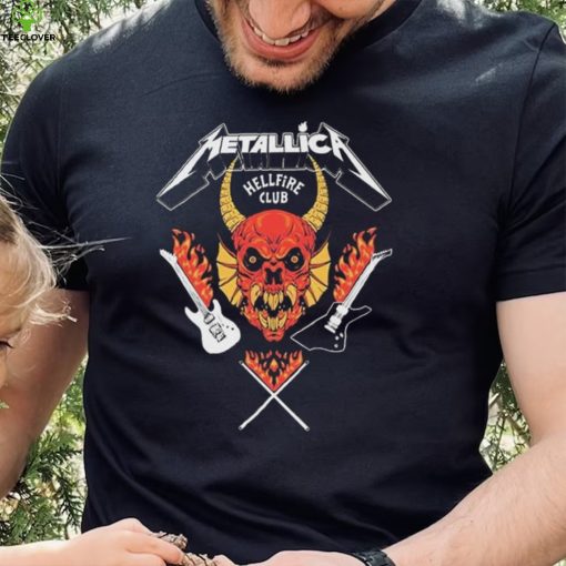 Hellfire Club Metallica Stranger Things Shirt