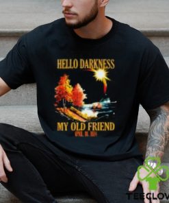 Hello Darkness My Old Friend, April 08 2024 Total Solar Eclipse T Shirt