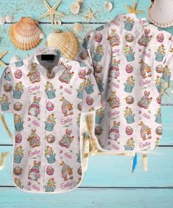 Hello Easter Gnomes Hawaiian Shirt Aloha Casual Shirt For Men And Women