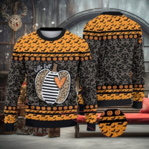 Hello Fall It’s Y’all Pumpkin Sweater Xmas Christmas Gift Vacation
