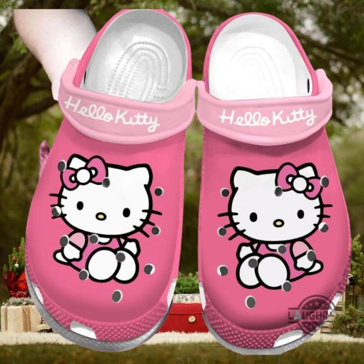 Hello Kitty Adult Crocs Sanrio The Melody Pink Hello Kitty So Cute Clogs Slippers Shoes Crocs Adult Hello Kitty Classic Clog Mens Womens NEW