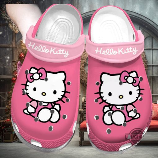 Hello Kitty Adult Crocs Sanrio The Melody Pink Hello Kitty So Cute Clogs Slippers Shoes Crocs Adult Hello Kitty Classic Clog Mens Womens NEW