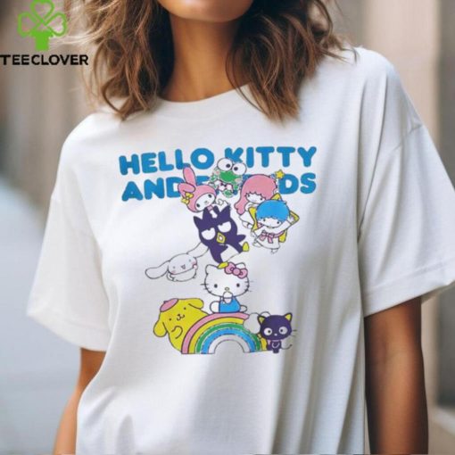 Hello Kitty And Friends Cloud Tie Dye Boyfriend Fit Girls hoodie, sweater, longsleeve, shirt v-neck, t-shirt