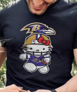 Hello Kitty Baltimore Ravens Shirt