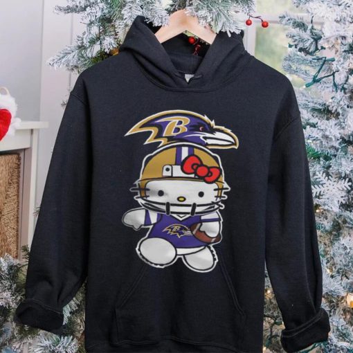 Hello Kitty Baltimore Ravens Shirt