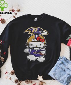 Hello Kitty Baltimore Ravens Shirt