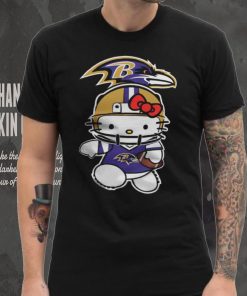 Hello Kitty Baltimore Ravens Shirt