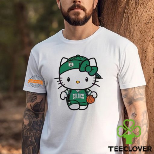Hello Kitty Boston Celtics NBA Basketball Shirt