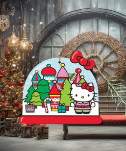 Hello Kitty Christmas Snow Globe Xmas 2023 Best Gift Tree Decorations Unique Ornament