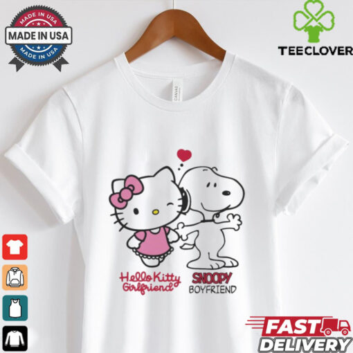 Hello Kitty Girlfriend Snoopy Boyfriend Shirt