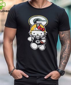 Hello Kitty Green Bay Packers Football Shirt