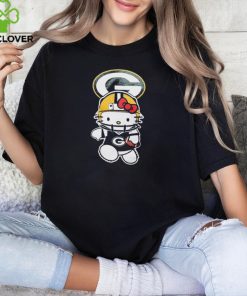 Hello Kitty Green Bay Packers Football Shirt