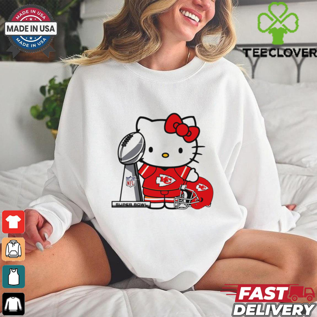 Hello Kitty Kansas City Chiefs Super Bowl Football shirt Hello Kitty Kansas City Chiefs Super Bowl Football shirt