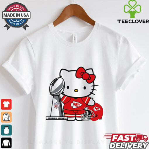 Hello Kitty Kansas City Chiefs Super Bowl Football shirt