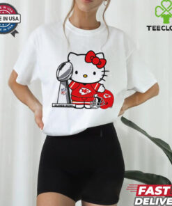 Hello Kitty Kansas City Chiefs Super Bowl Football shirt