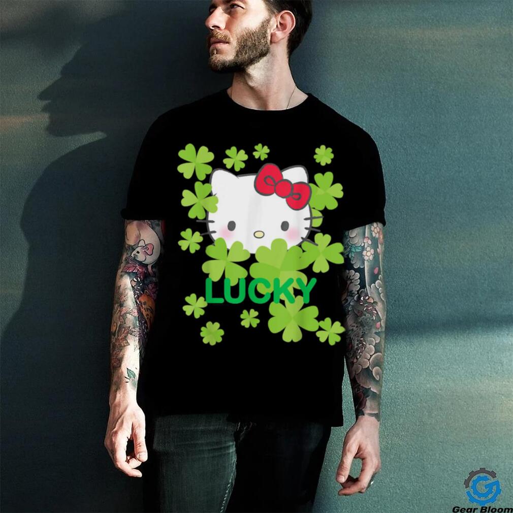 Hello Kitty Lucky Clover St Patrick’s Day T Shirt Hello Kitty Lucky Clover St Patrick’s Day T Shirt