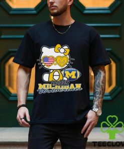 Hello Kitty Michigan Wolverines Shirt