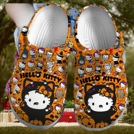 Hello Kitty Movie Crocs Crocband Clogs Shoes Comfortable For Men Women and Kids – Footwearelite Exclusive