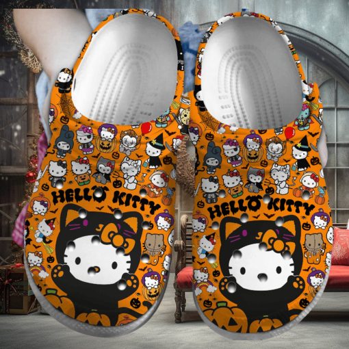 Hello Kitty Movie Crocs Crocband Clogs Shoes Comfortable For Men Women and Kids – Footwearelite Exclusive