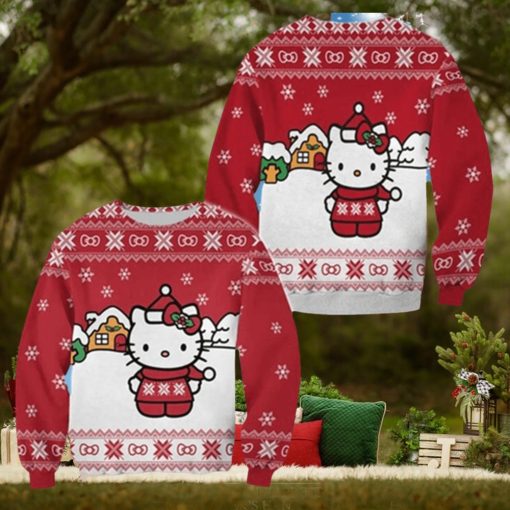 Hello Kitty Santa Christmas 3D Sweater