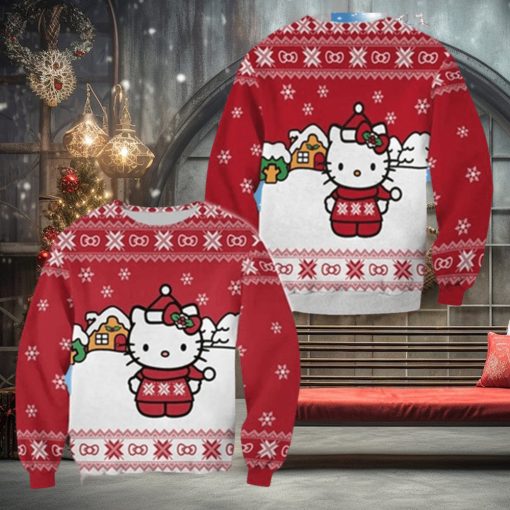 Hello Kitty Santa Christmas 3D Sweater