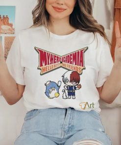 Hello Kitty and My Hero Academia Anime shirt