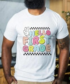 Hello first grade 2024 teacher back to school T Shirt