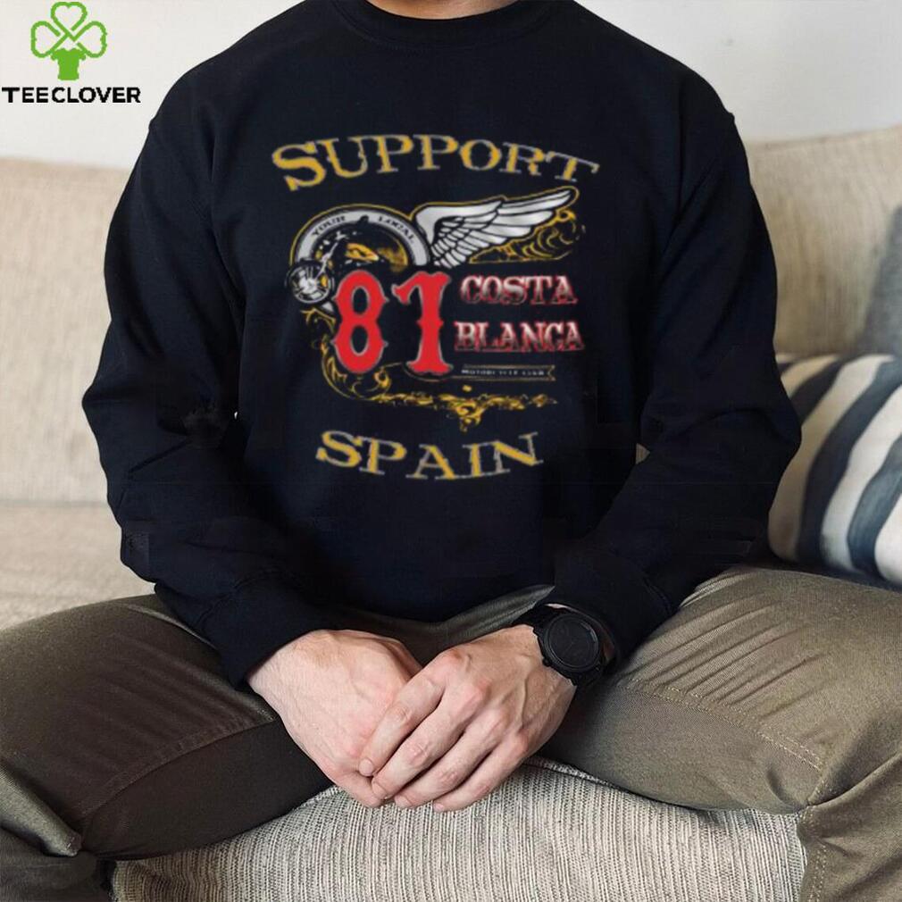 Hells Angels Spain, Support 81 Costa Blanca Shirt Hells Angels Spain, Support 81 Costa Blanca Shirt