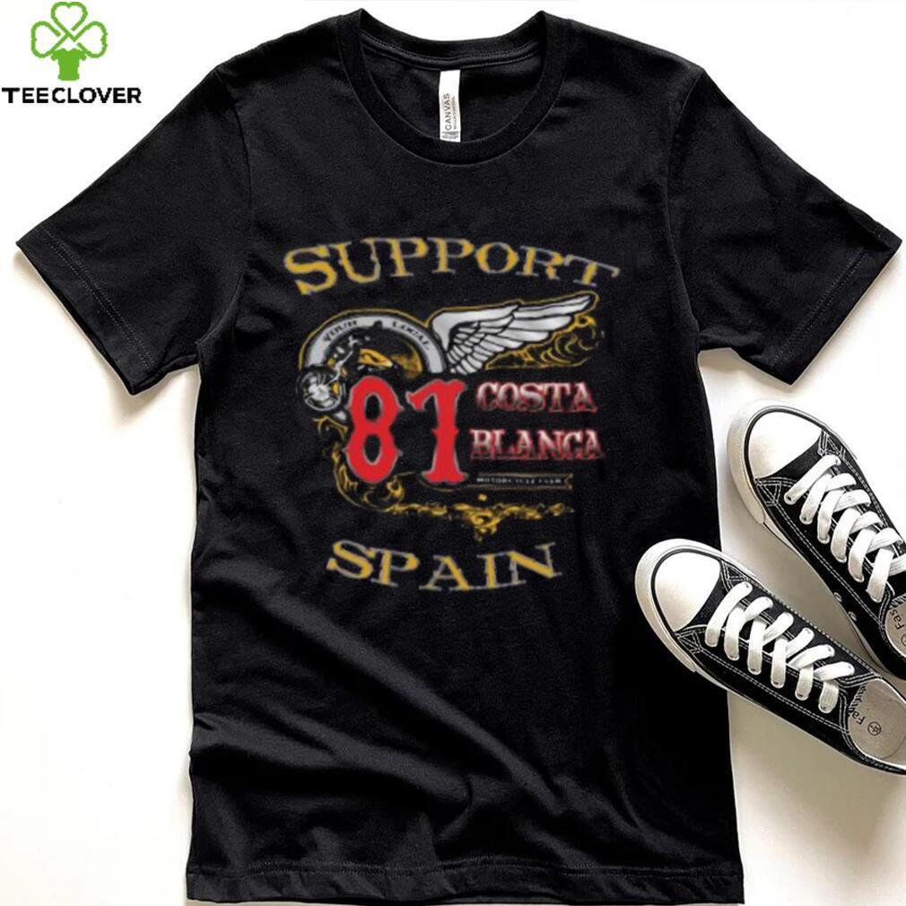 Hells Angels Spain, Support 81 Costa Blanca Shirt Hells Angels Spain, Support 81 Costa Blanca Shirt