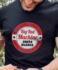Hells Angels Support 81 Circle Star Shirt, Big Red Machine Costa Blanca
