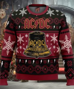 Hells Bells ACDC Ugly Christmas Sweater