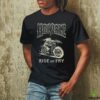 Outlaws Blue Cowboy Tee Garment Dyed Shirt
