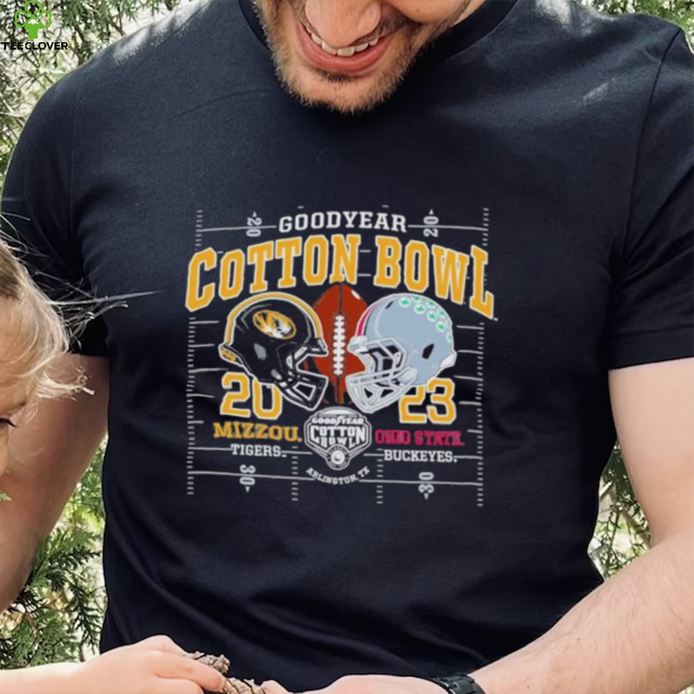 Helmet Mizzou Tigers vs Ohio State Cotton Bowl 2023 shirt