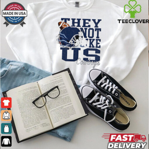 Helmet They Not Like Us Cowboys shirt