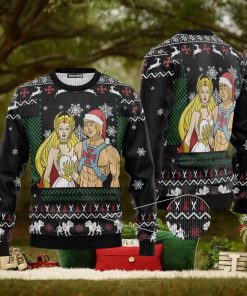 Heman Shera Christmas Custom Cosplay Ugly 3D Sweater Gift For Men And Women